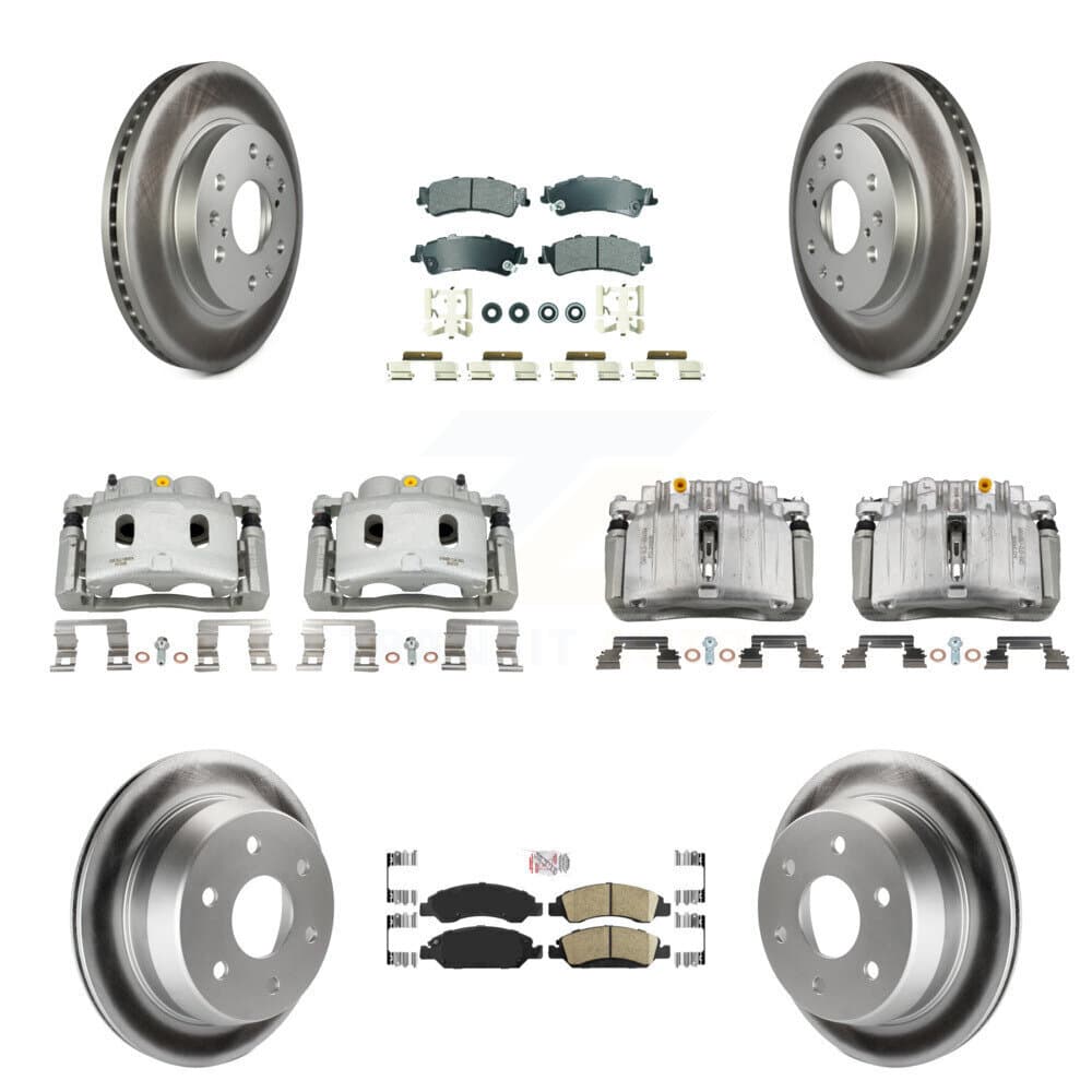 Transit Auto - KCG-101721N - Front and Rear Disc Brake Kits image 1