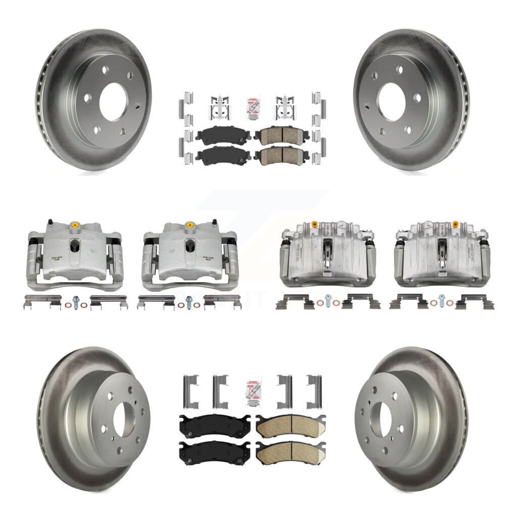 Transit Auto - KCG-101728N - Front and Rear Disc Brake Kits image 1