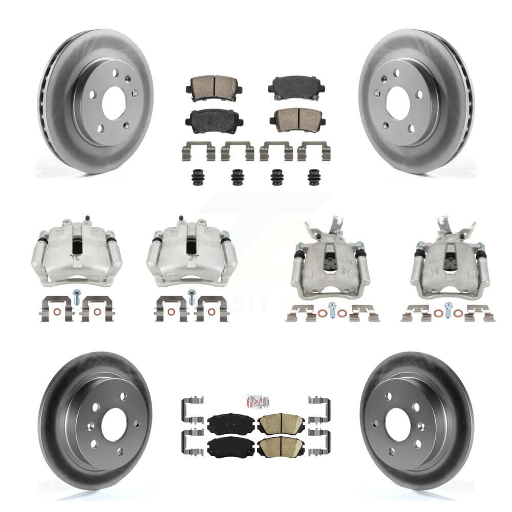 Transit Auto - KCG-101740N - Front and Rear Disc Brake Kits image 1