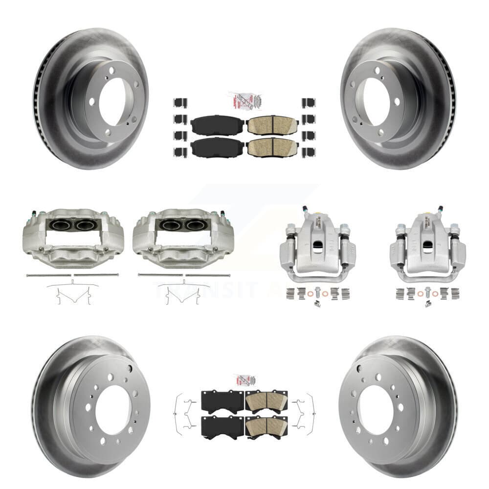 Transit Auto - KCG-101760N - Front and Rear Disc Brake Kits image 1