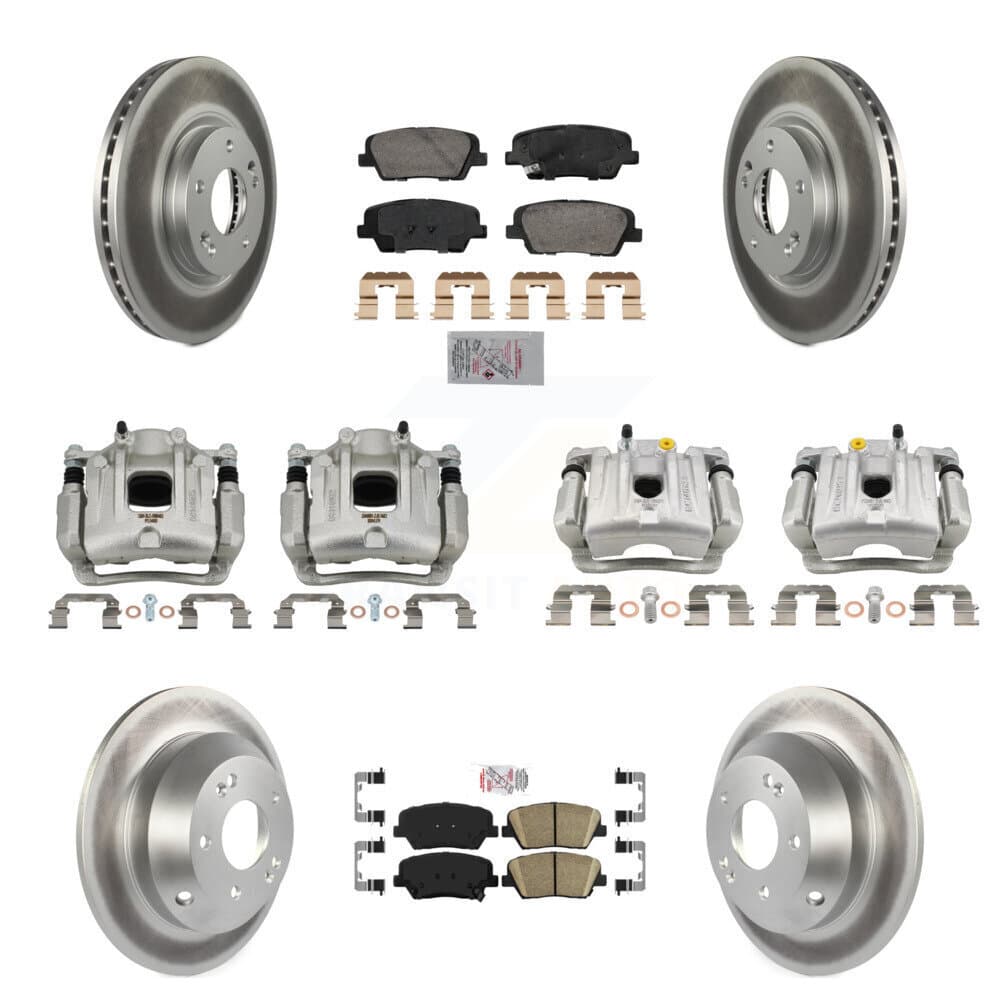 Transit Auto - KCG-101774N - Front and Rear Disc Brake Kits image 1