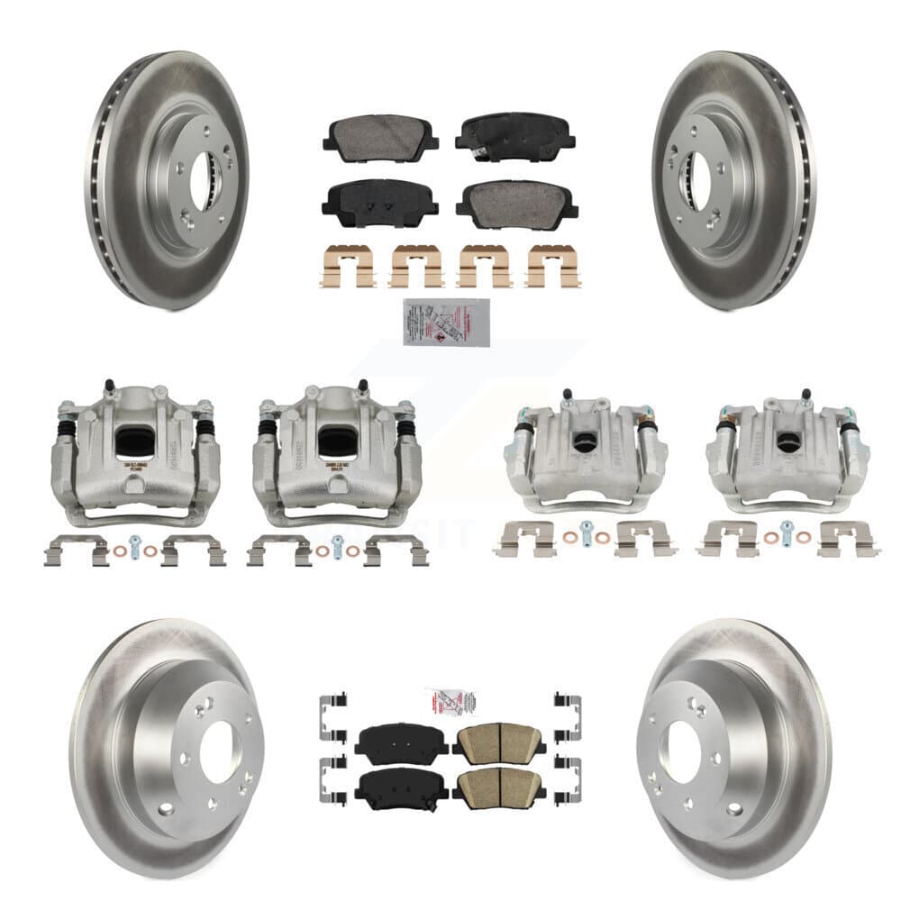 Transit Auto - KCG-101782N - Front and Rear Disc Brake Kits image 1