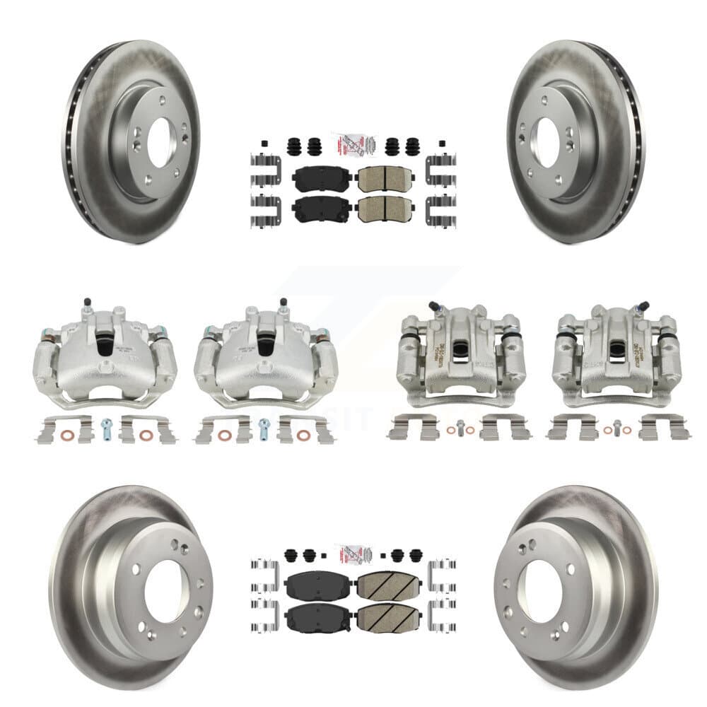 Transit Auto - KCG-101789N - Front and Rear Disc Brake Kits image 1