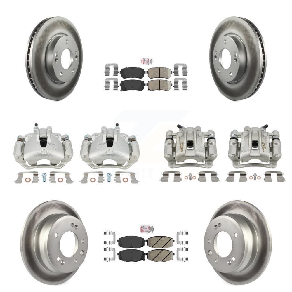 Transit Auto - KCG-101790N - Front and Rear Disc Brake Kits image 1