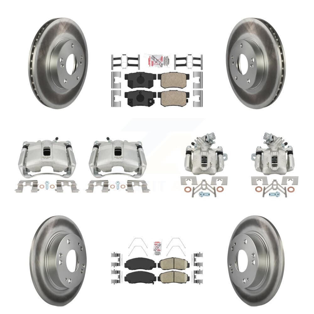 Transit Auto - KCG-101798N - Front and Rear Disc Brake Kits image 1