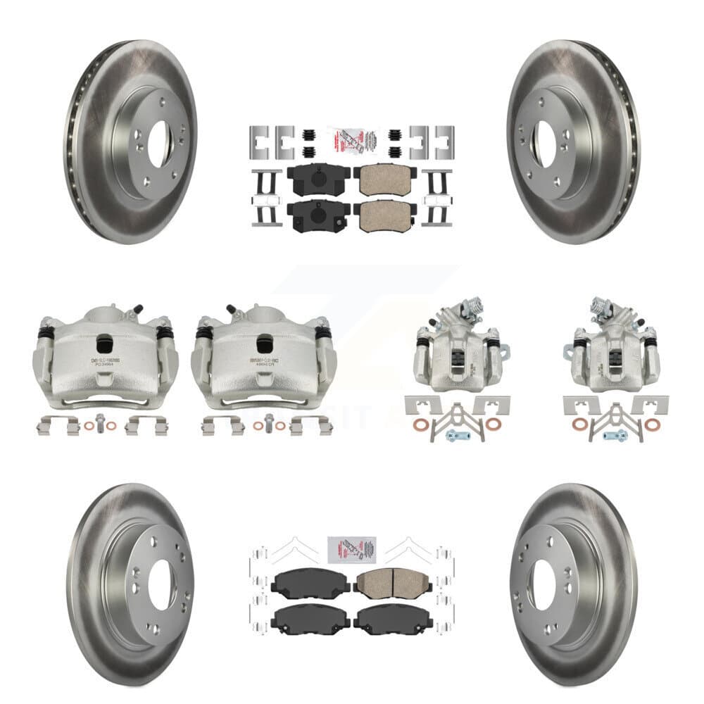 Transit Auto - KCG-101806N - Front and Rear Disc Brake Kits image 1