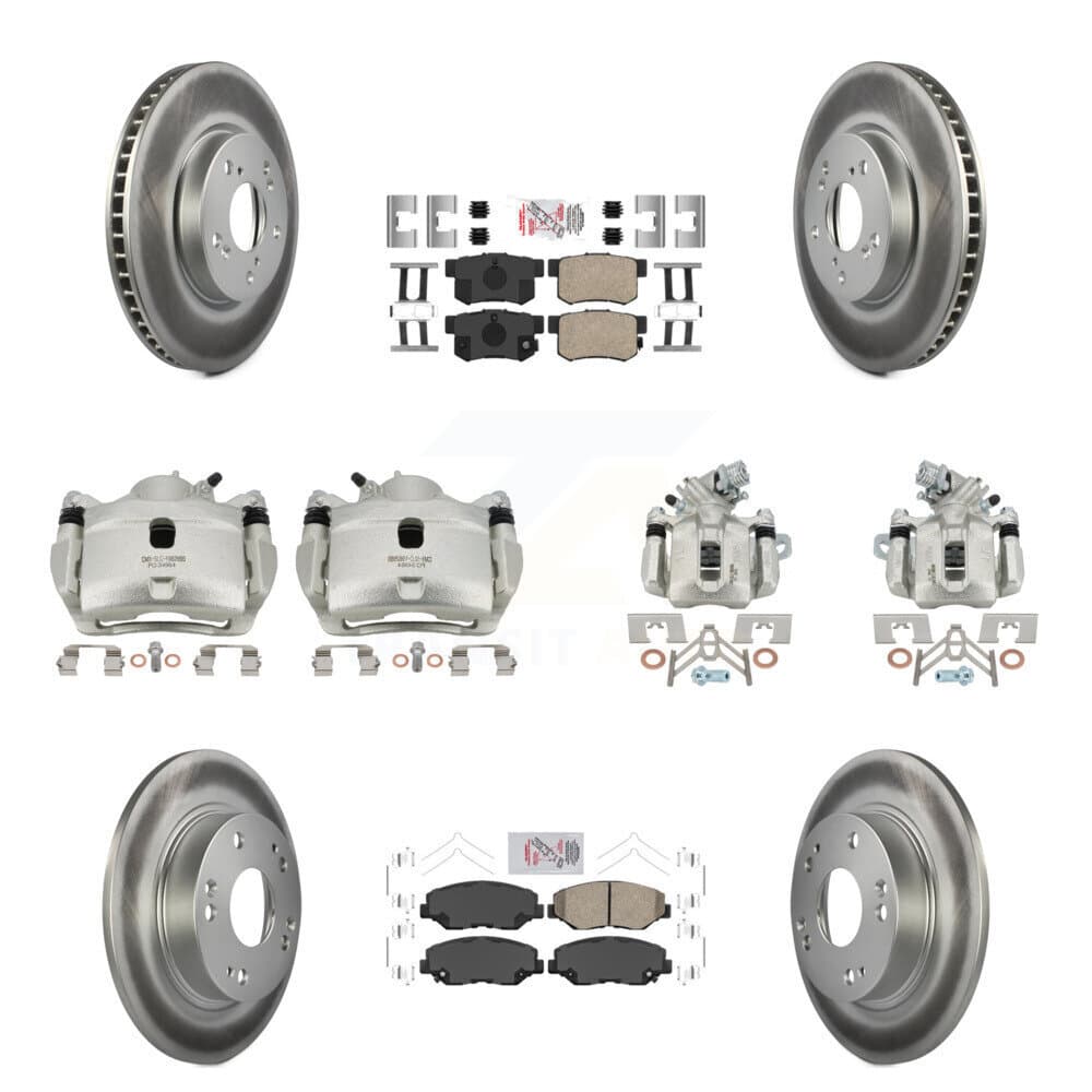 Transit Auto - KCG-101814N - Front and Rear Disc Brake Kits image 1