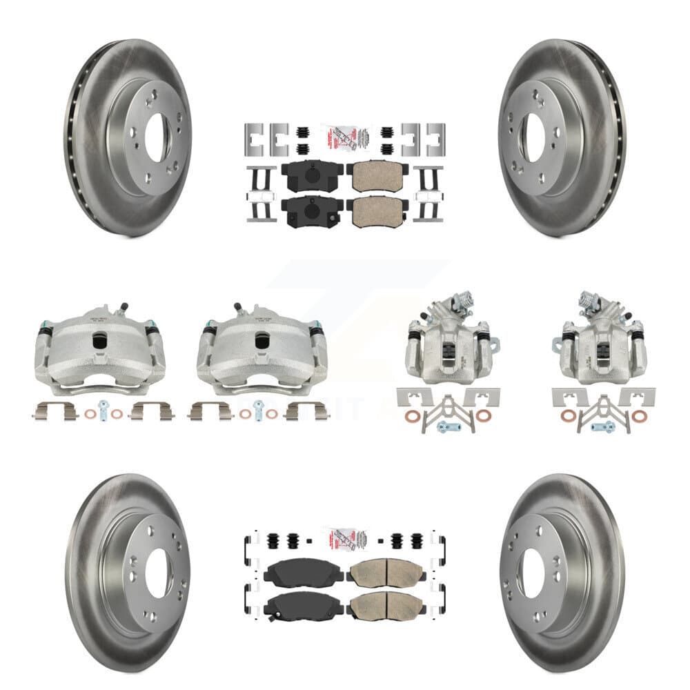 Transit Auto - KCG-101821N - Front and Rear Disc Brake Kits image 1