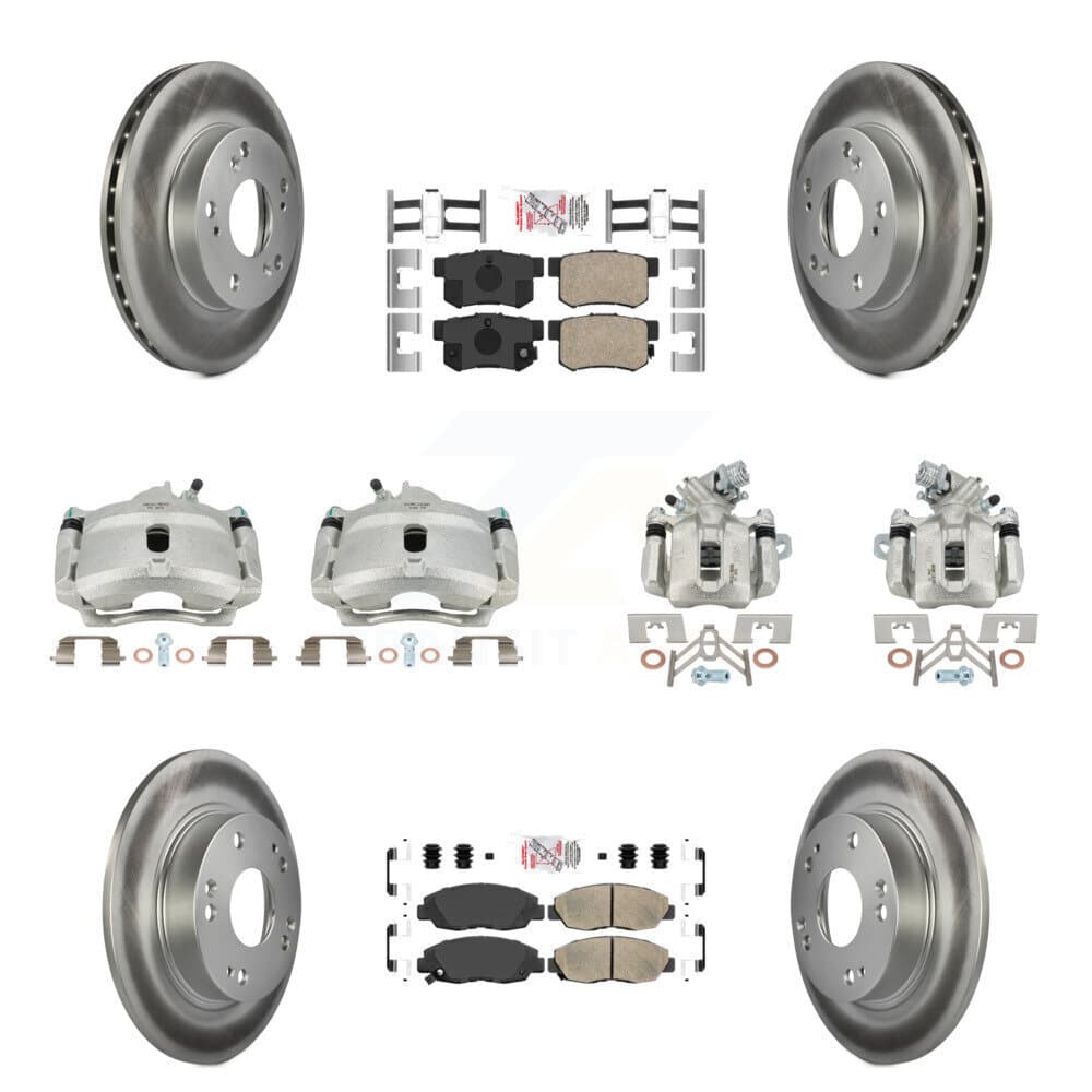 Transit Auto - KCG-101823N - Front and Rear Disc Brake Kits image 1