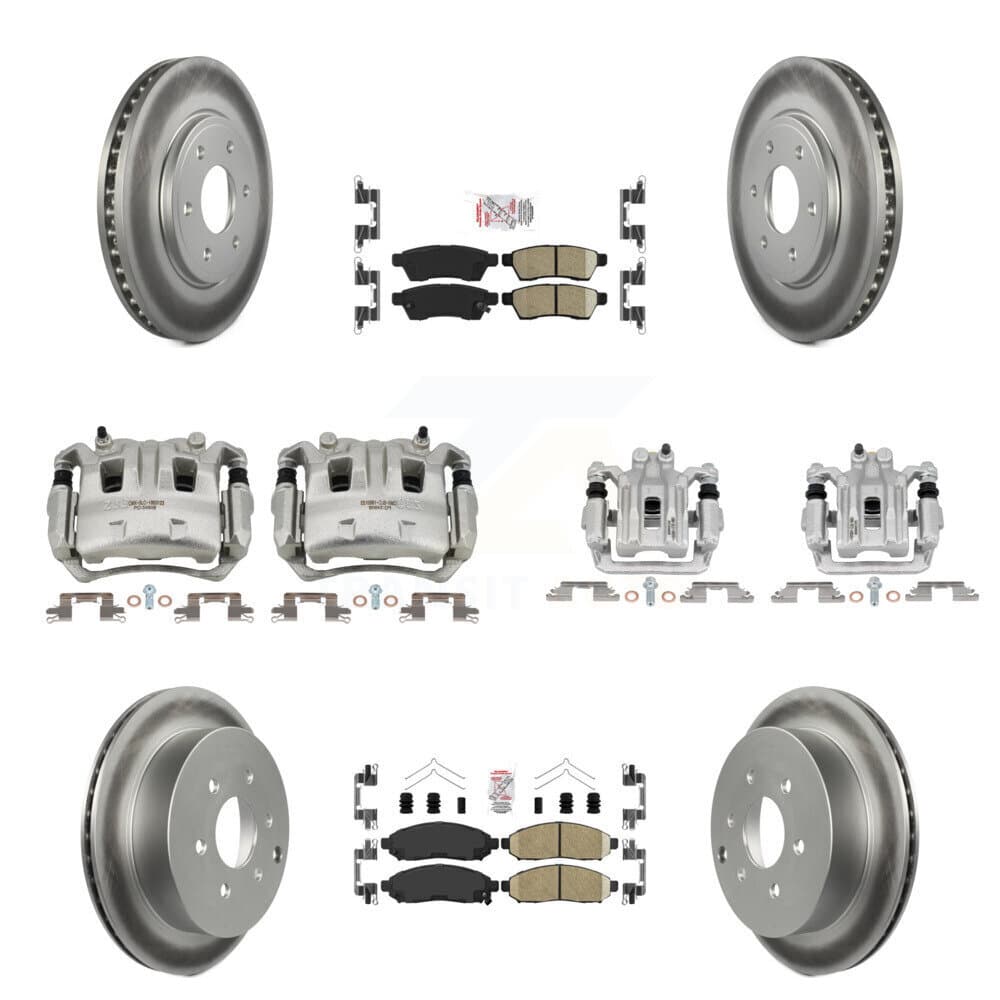 Transit Auto - KCG-101827N - Front and Rear Disc Brake Kits image 1