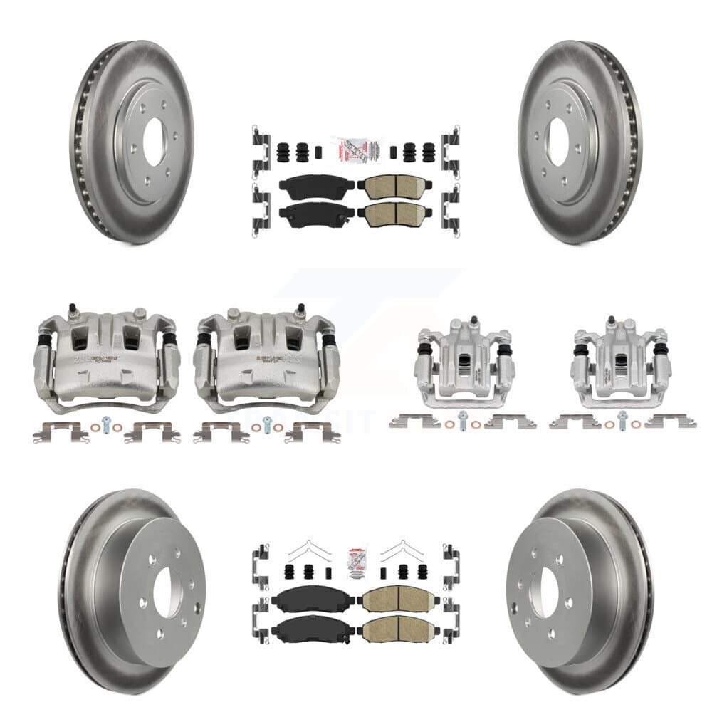 Transit Auto - KCG-101829N - Front and Rear Disc Brake Kits image 1