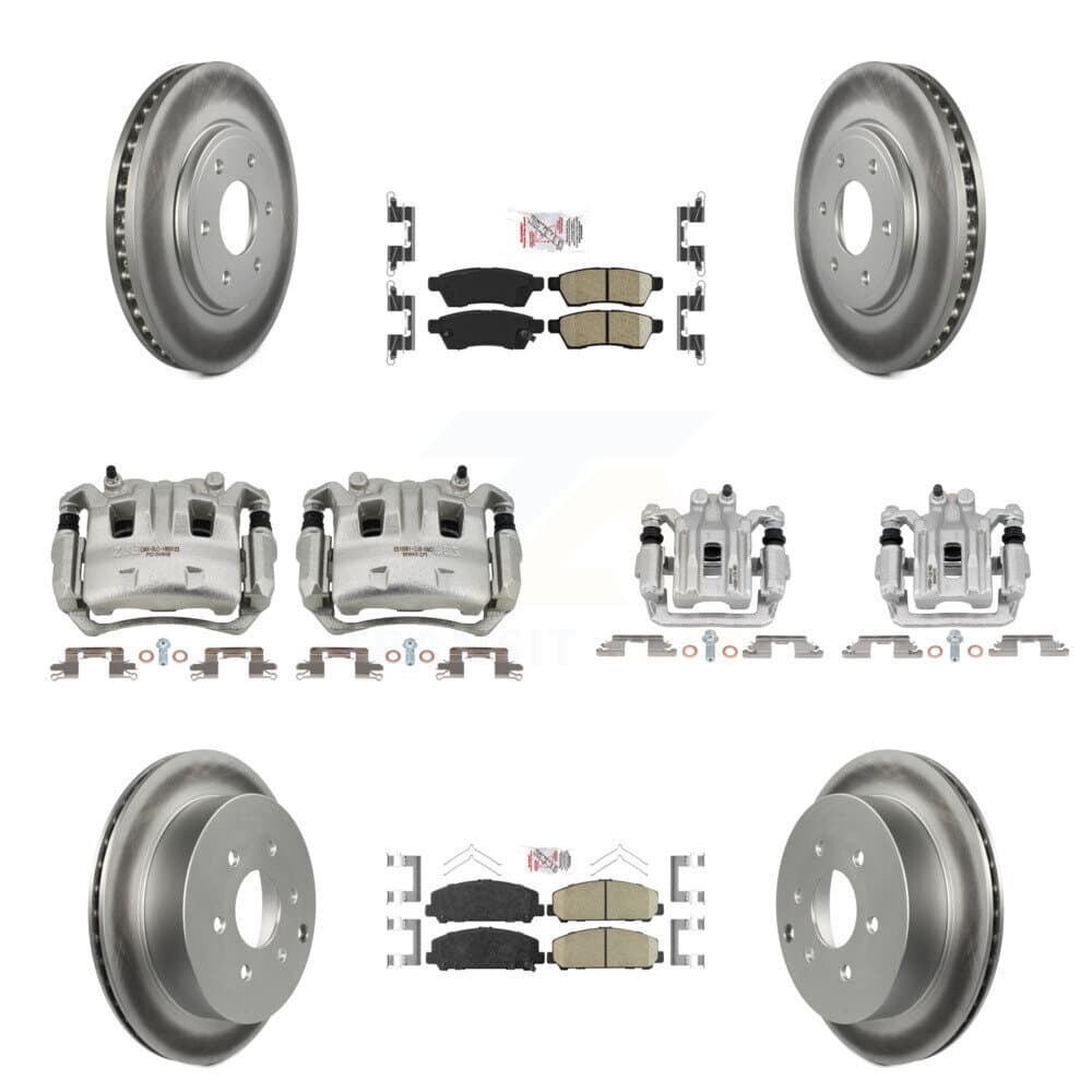 Transit Auto - KCG-101830N - Front and Rear Disc Brake Kits image 1
