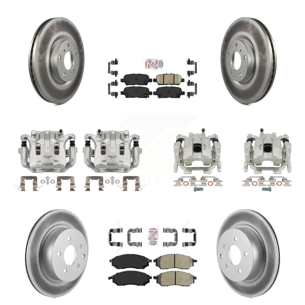 Transit Auto - KCG-101843N - Front and Rear Disc Brake Kits image 1