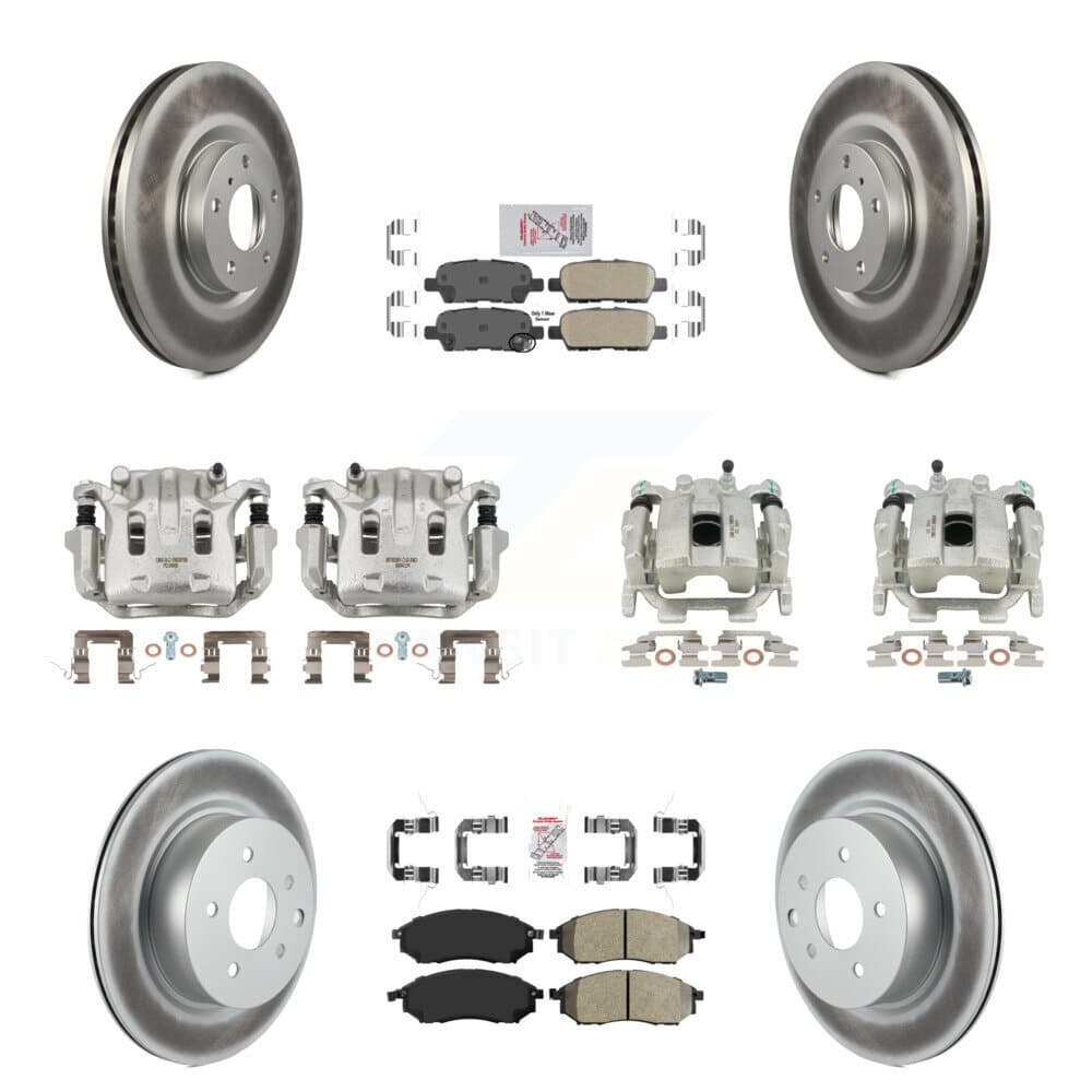 Transit Auto - KCG-101851N - Front and Rear Disc Brake Kits image 1