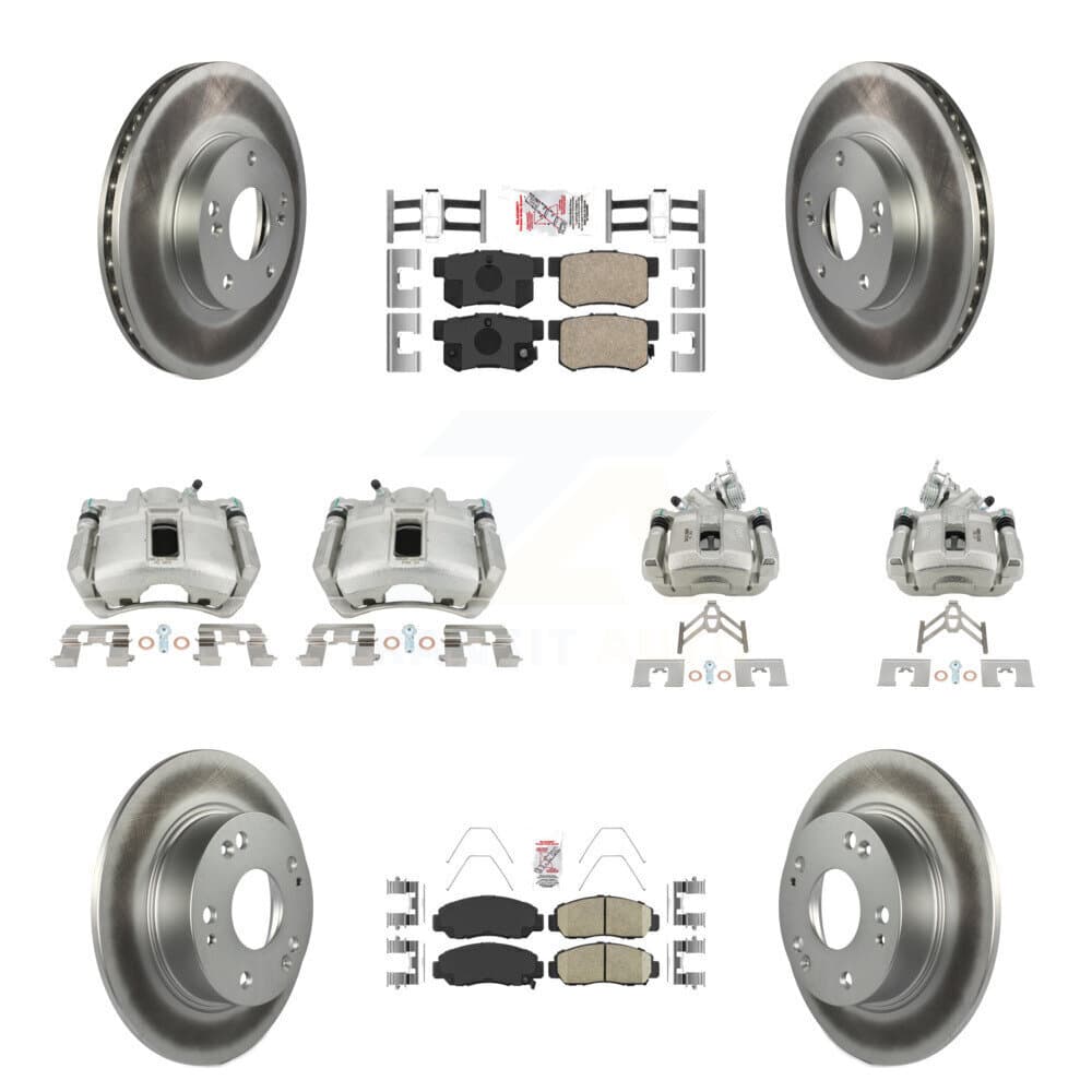 Transit Auto - KCG-101866N - Front and Rear Disc Brake Kits image 1