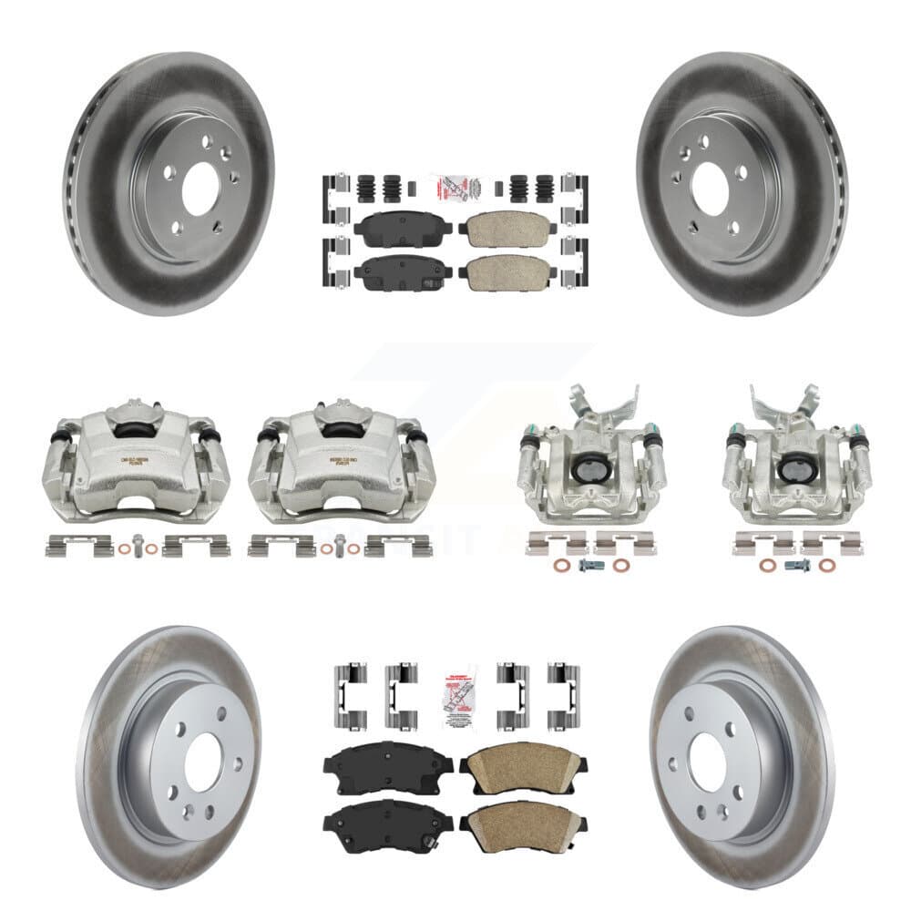 Transit Auto - KCG-101887N - Front and Rear Disc Brake Kits image 1
