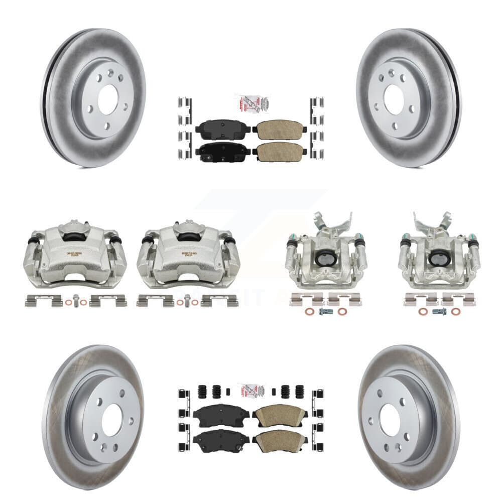 Transit Auto - KCG-101896N - Front and Rear Disc Brake Kits image 1