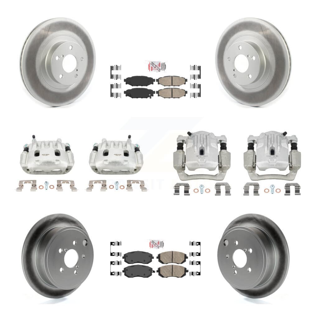 Transit Auto - KCG-101901N - Front and Rear Disc Brake Kits image 1