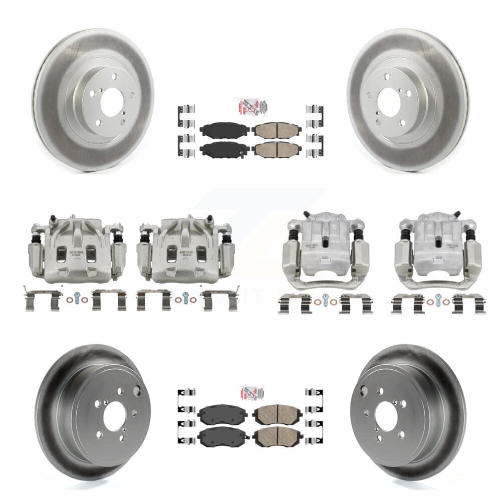 Transit Auto - KCG-101905N - Front and Rear Disc Brake Kits image 1