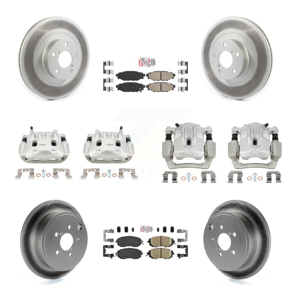 Transit Auto - KCG-101910N - Front and Rear Disc Brake Kits image 1