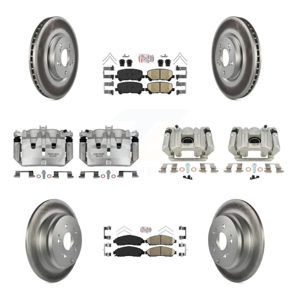 Transit Auto - KCG-101972N - Front and Rear Disc Brake Kits image 1