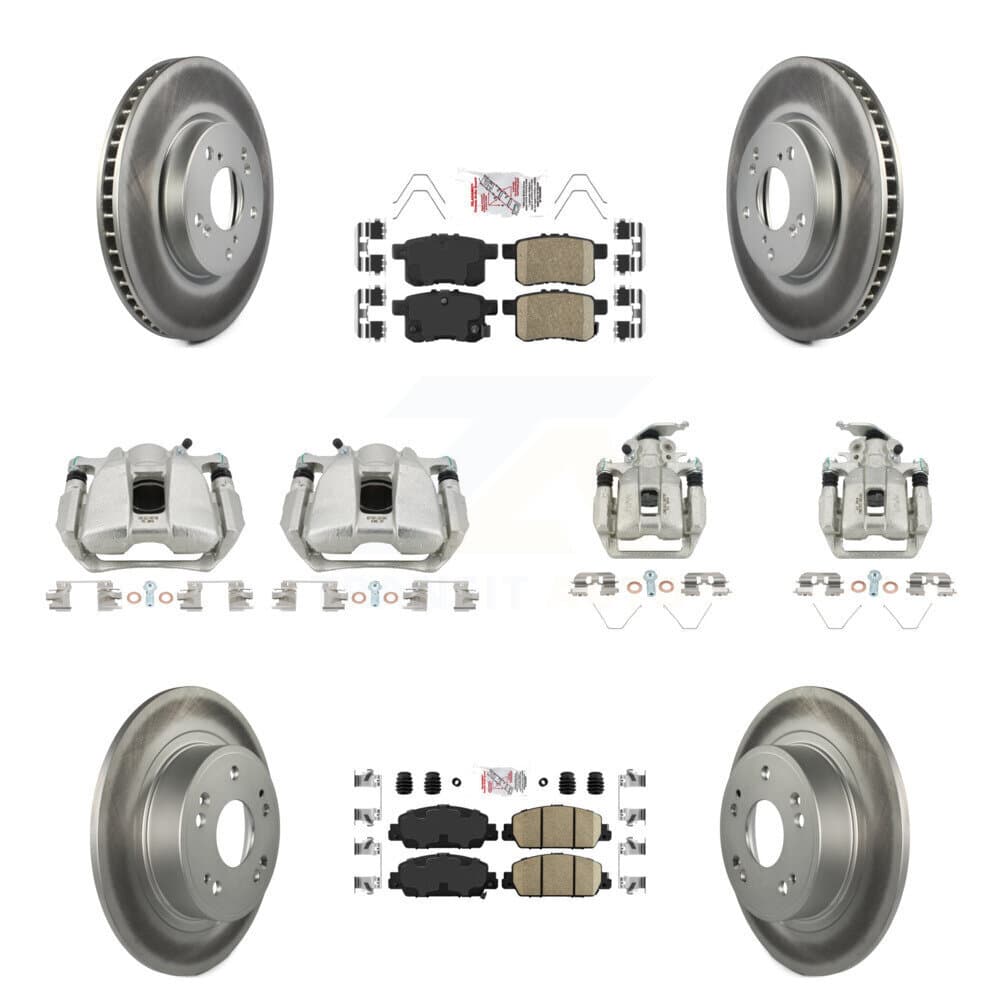 Transit Auto - KCG-101977N - Front and Rear Disc Brake Kits image 1