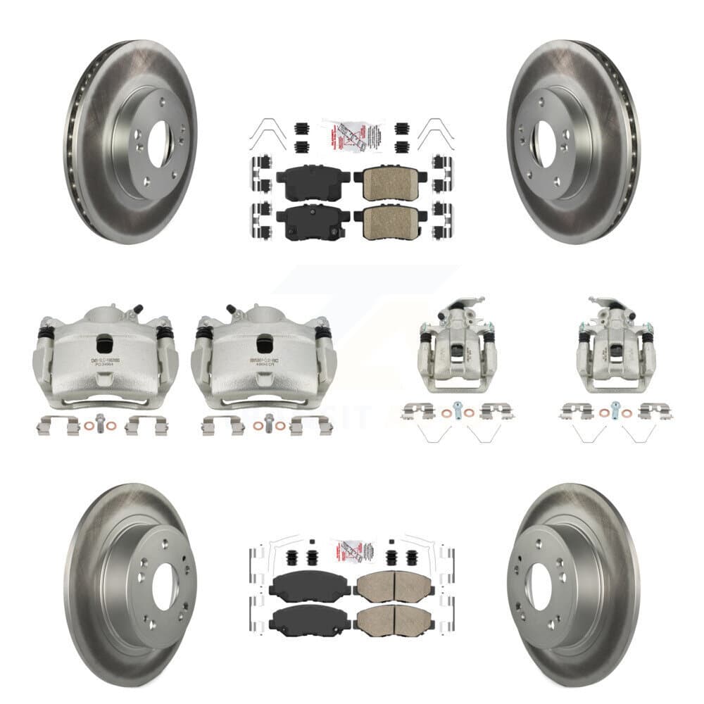 Transit Auto - KCG-101980N - Front and Rear Disc Brake Kits image 1