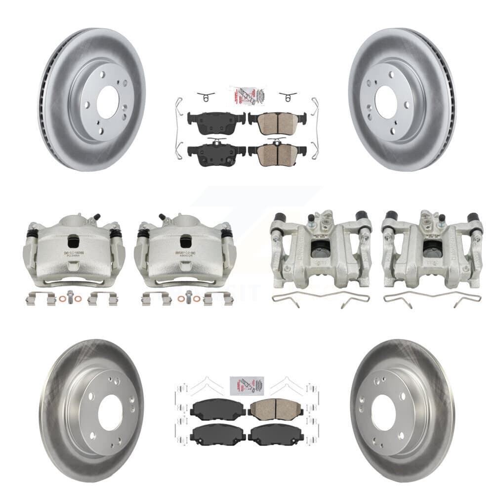 Transit Auto - KCG-101989N - Front and Rear Disc Brake Kits image 1