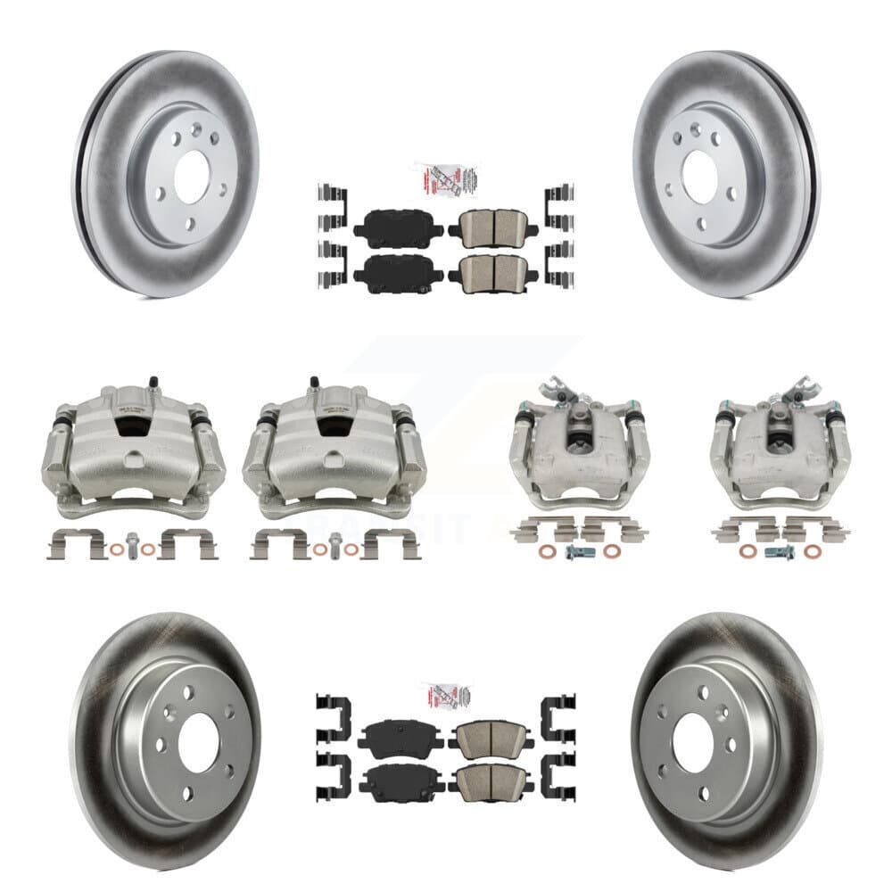 Transit Auto - KCG-101991N - Front and Rear Disc Brake Kits image 1