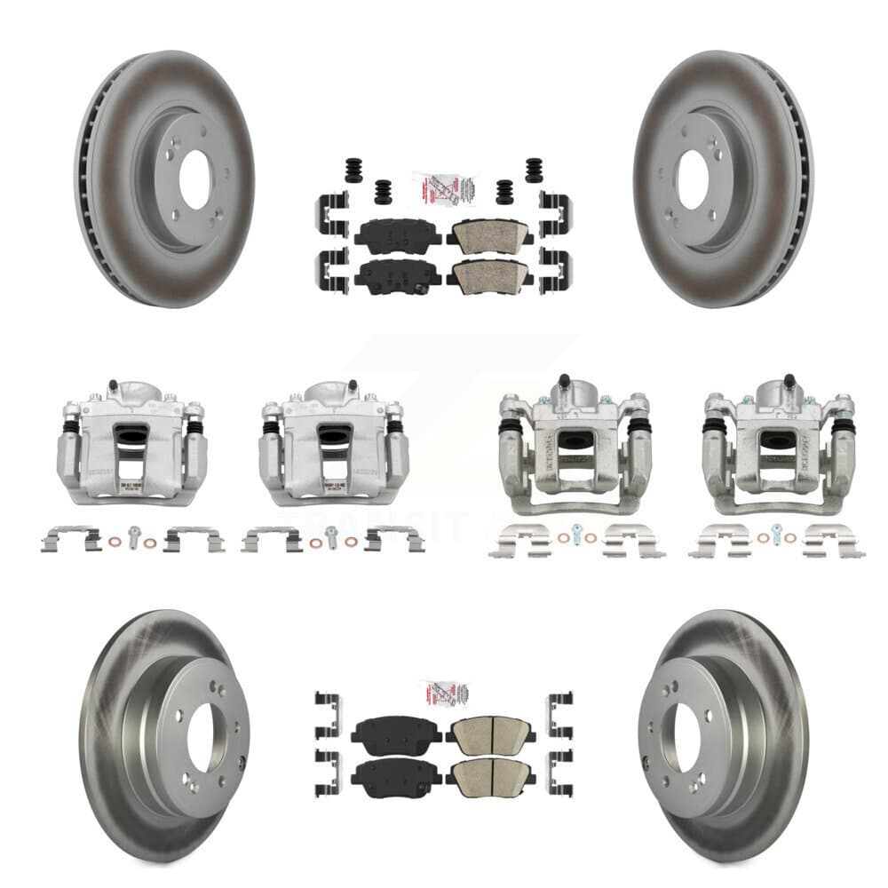 Transit Auto - KCG-101996N - Front and Rear Disc Brake Kits image 1