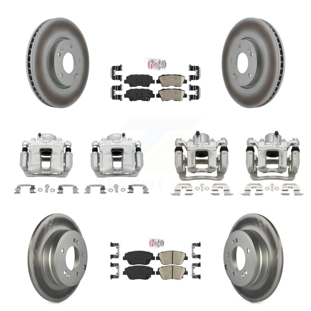 Transit Auto - KCG-101998N - Front and Rear Disc Brake Kits image 1