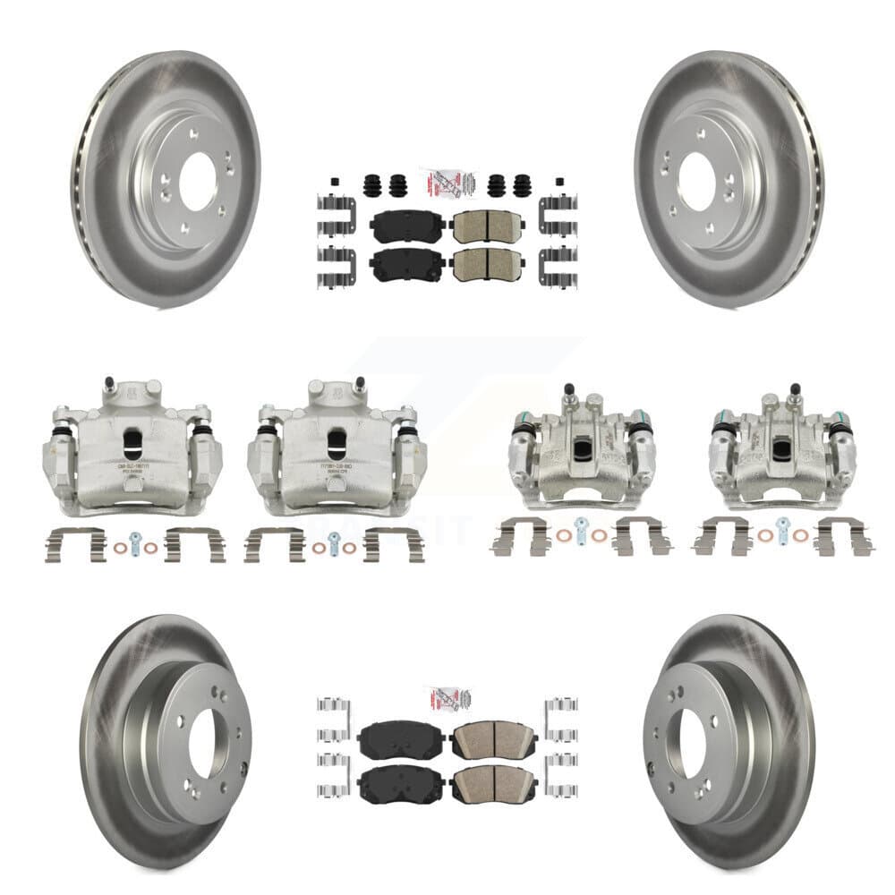 Transit Auto - KCG-102004N - Front and Rear Disc Brake Kits image 1