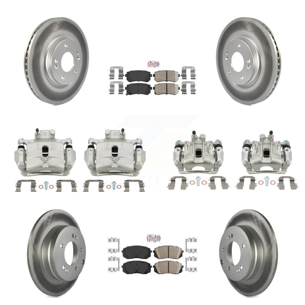 Transit Auto - KCG-102008N - Front and Rear Disc Brake Kits image 1