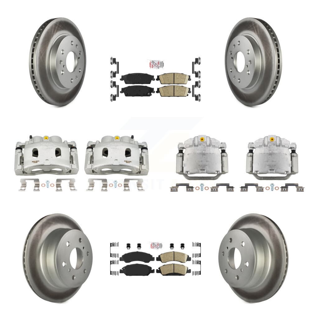 Transit Auto - KCG-102037N - Front and Rear Disc Brake Kits image 1