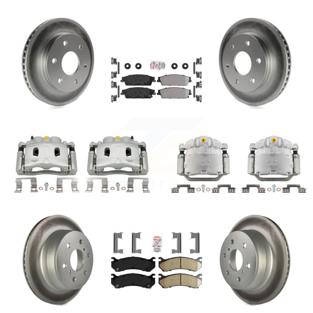 Transit Auto - KCG-102086N - Front and Rear Disc Brake Kits image 1