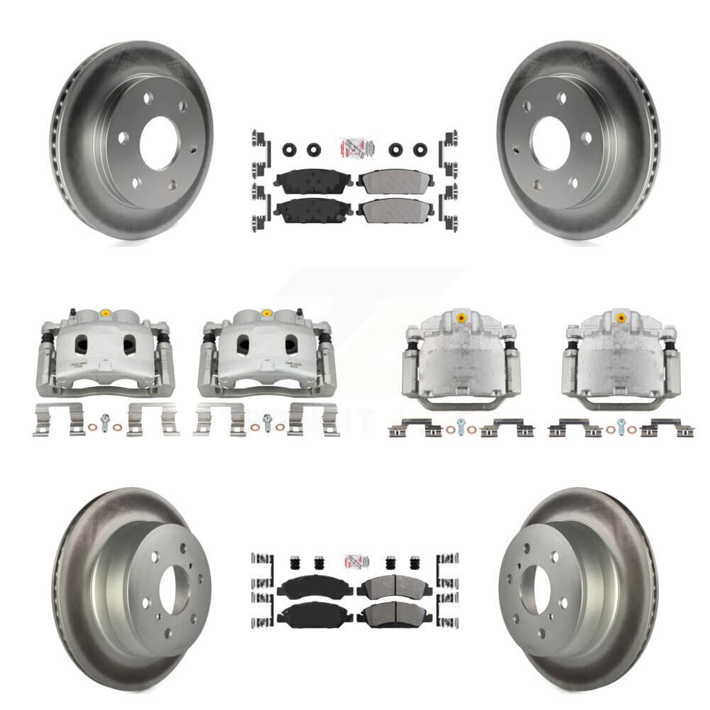 Transit Auto - KCG-102092N - Front and Rear Disc Brake Kits image 1