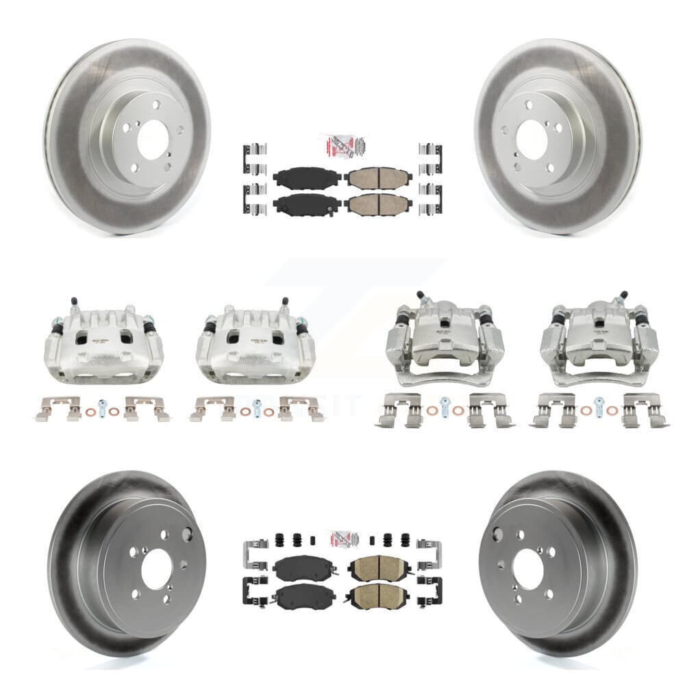 Transit Auto - KCG-102105N - Front and Rear Disc Brake Kits image 1