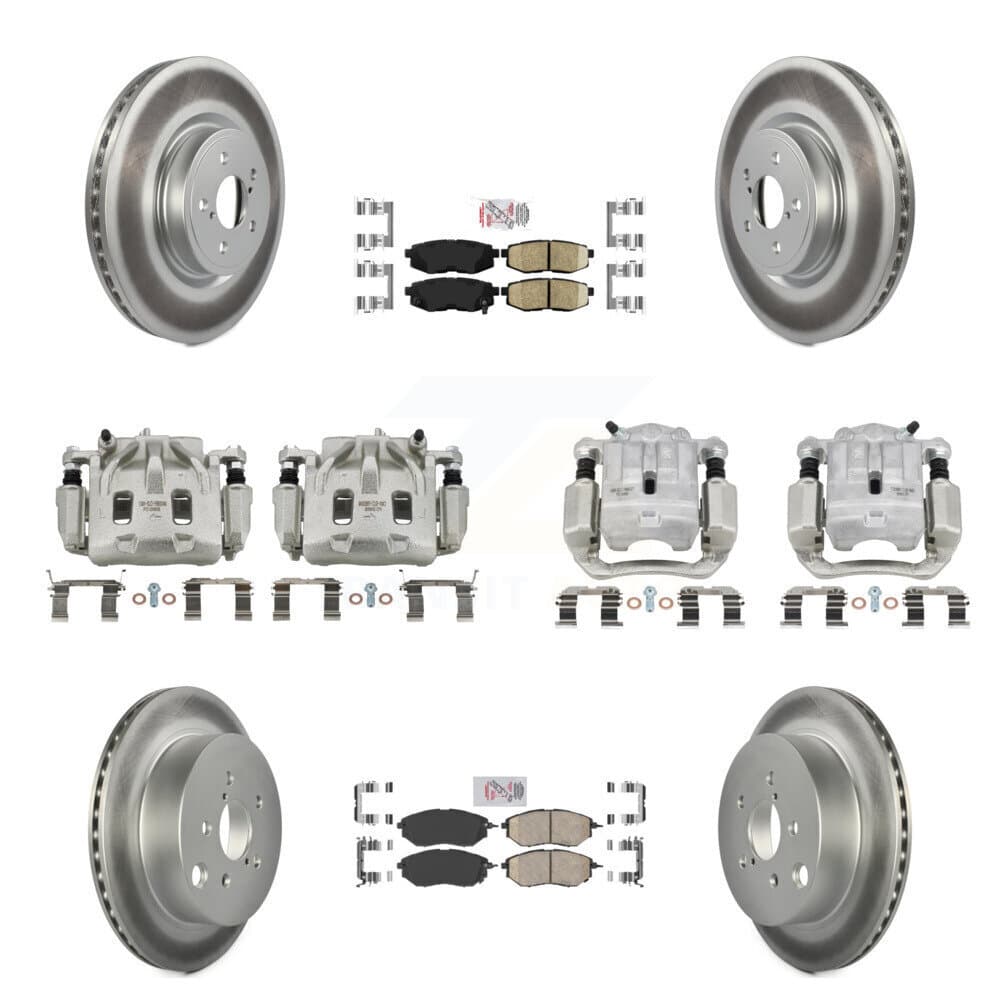 Transit Auto - KCG-102112N - Front and Rear Disc Brake Kits image 1