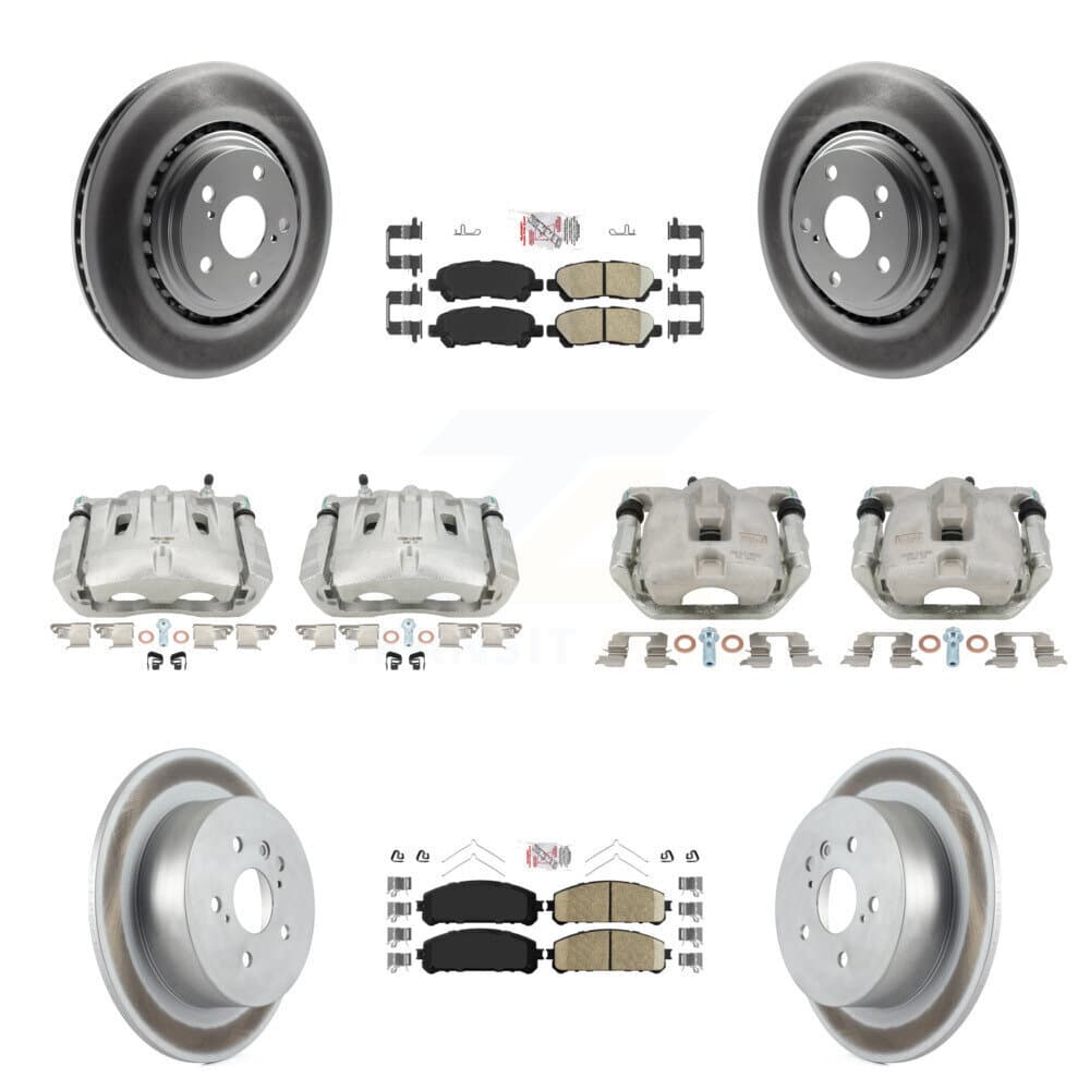 Transit Auto - KCG-102115N - Front and Rear Disc Brake Kits image 1