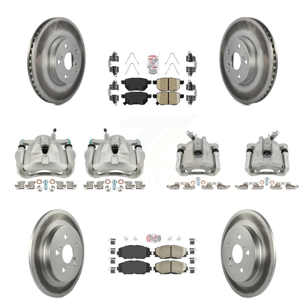Transit Auto - KCG-102122N - Front and Rear Disc Brake Kits image 1