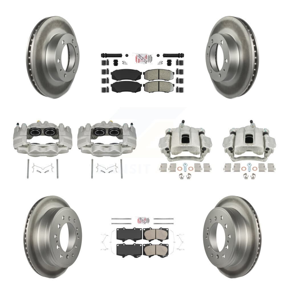 Transit Auto - KCG-102134N - Front and Rear Disc Brake Kits image 1