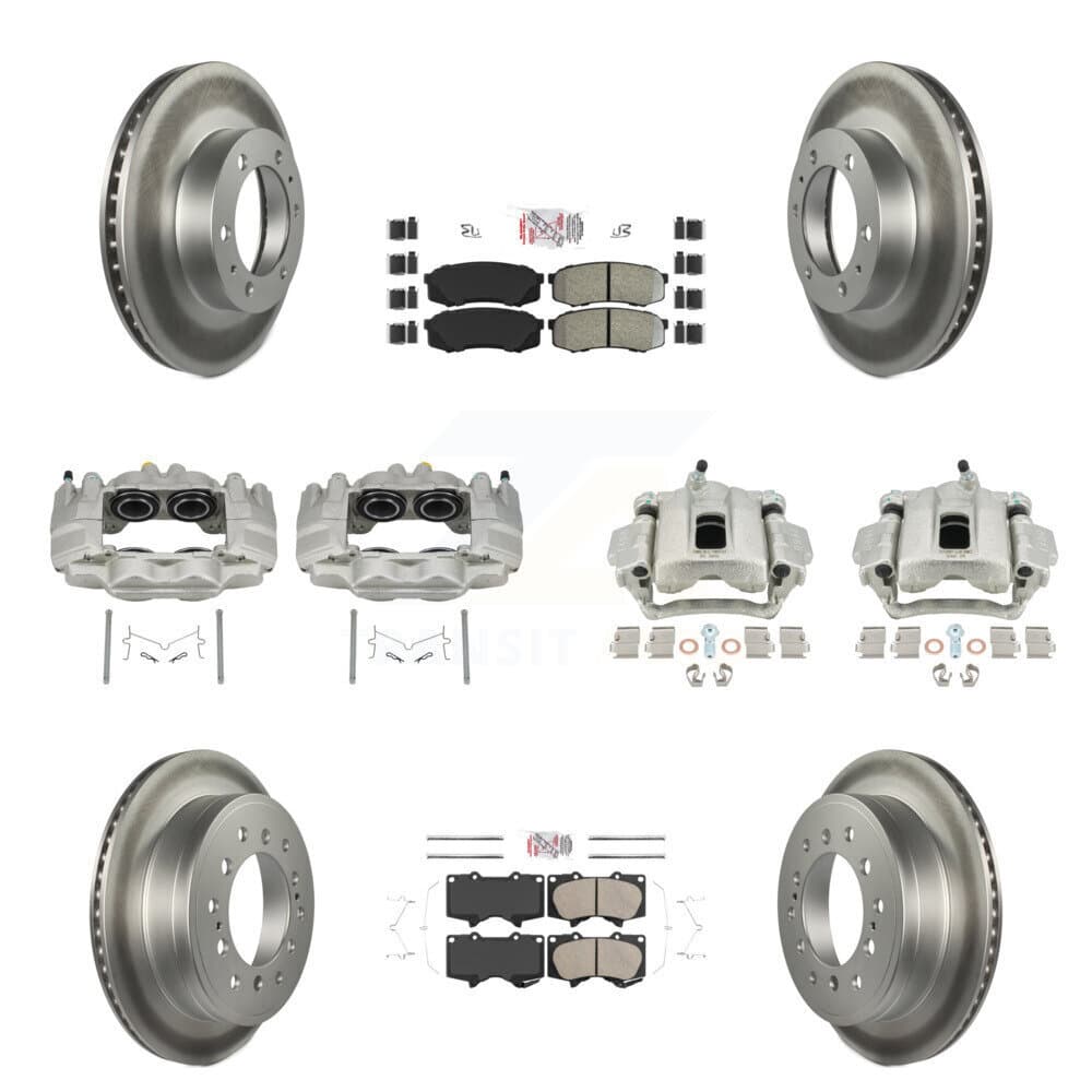 Transit Auto - KCG-102136N - Front and Rear Disc Brake Kits image 1