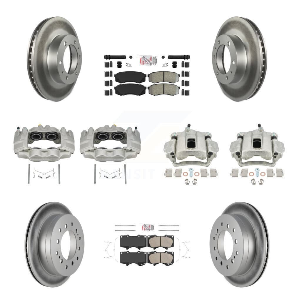 Transit Auto - KCG-102138N - Front and Rear Disc Brake Kits image 1