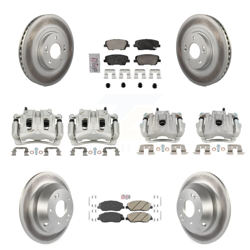 Transit Auto - KCG-102163N - Front and Rear Disc Brake Kits image 1