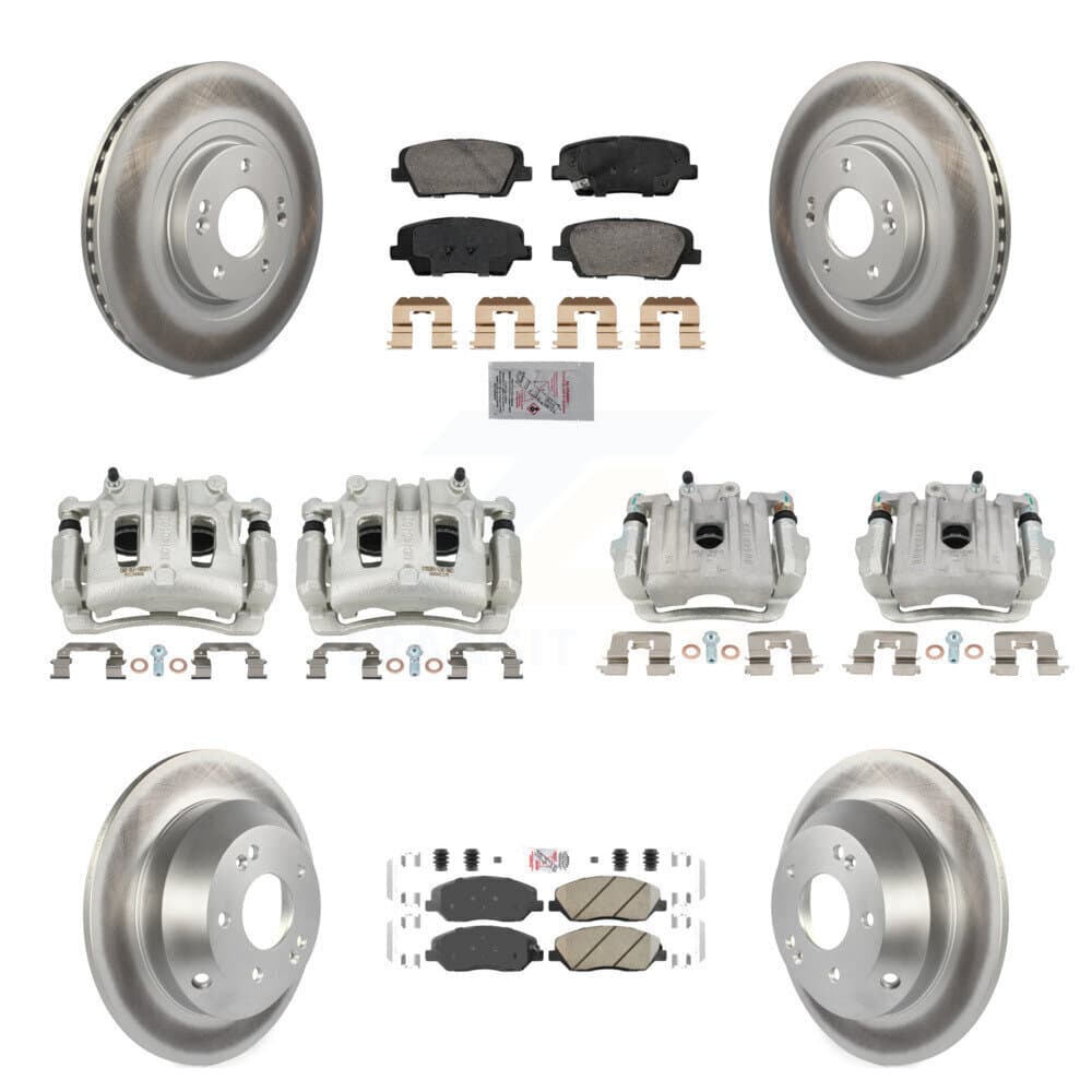 Transit Auto - KCG-102166N - Front and Rear Disc Brake Kits image 1