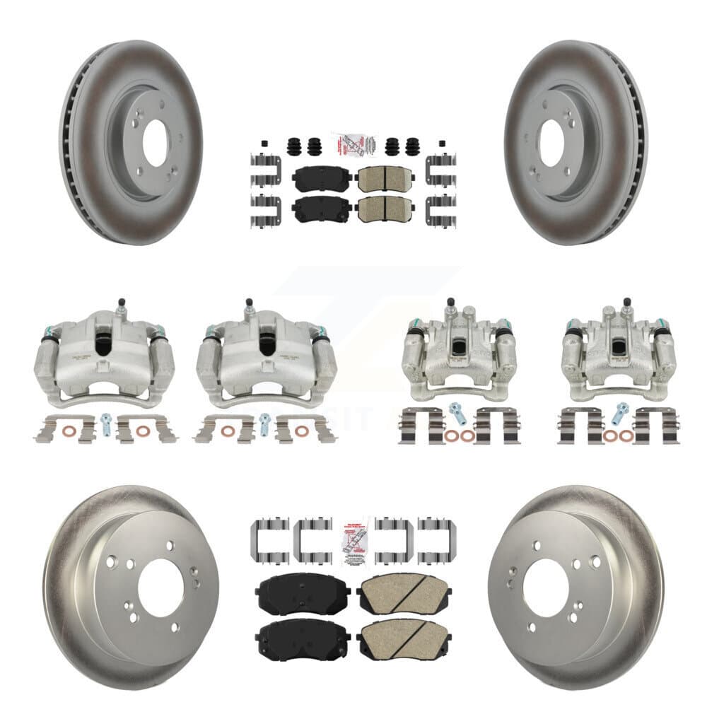 Transit Auto - KCG-102192N - Front and Rear Disc Brake Kits image 1