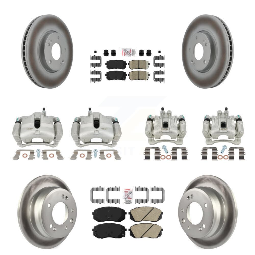 Transit Auto - KCG-102196N - Front and Rear Disc Brake Kits image 1