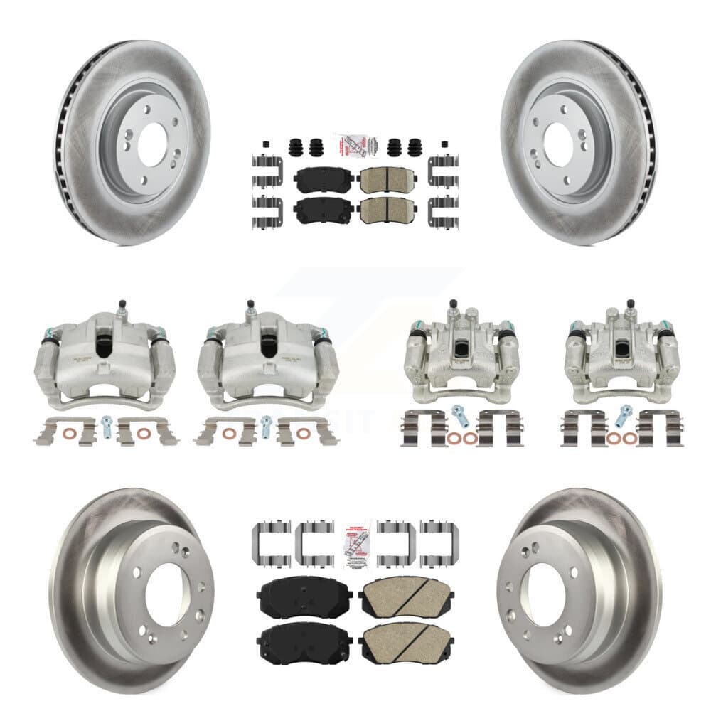 Transit Auto - KCG-102198N - Front and Rear Disc Brake Kits image 1