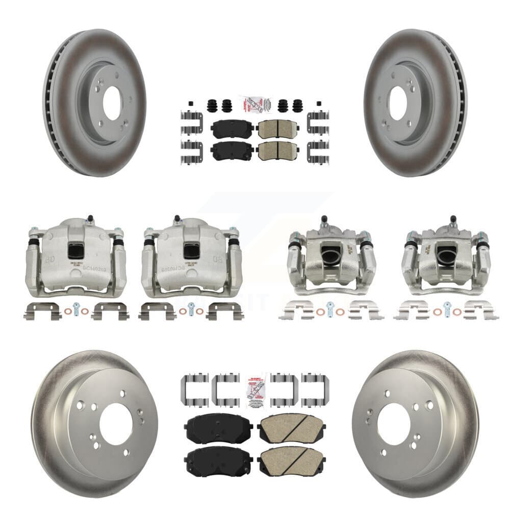 Transit Auto - KCG-102202N - Front and Rear Disc Brake Kits image 1