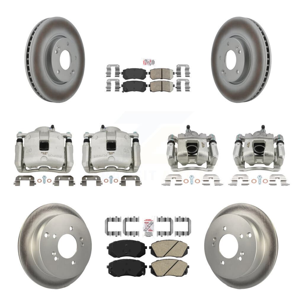 Transit Auto - KCG-102210N - Front and Rear Disc Brake Kits image 1